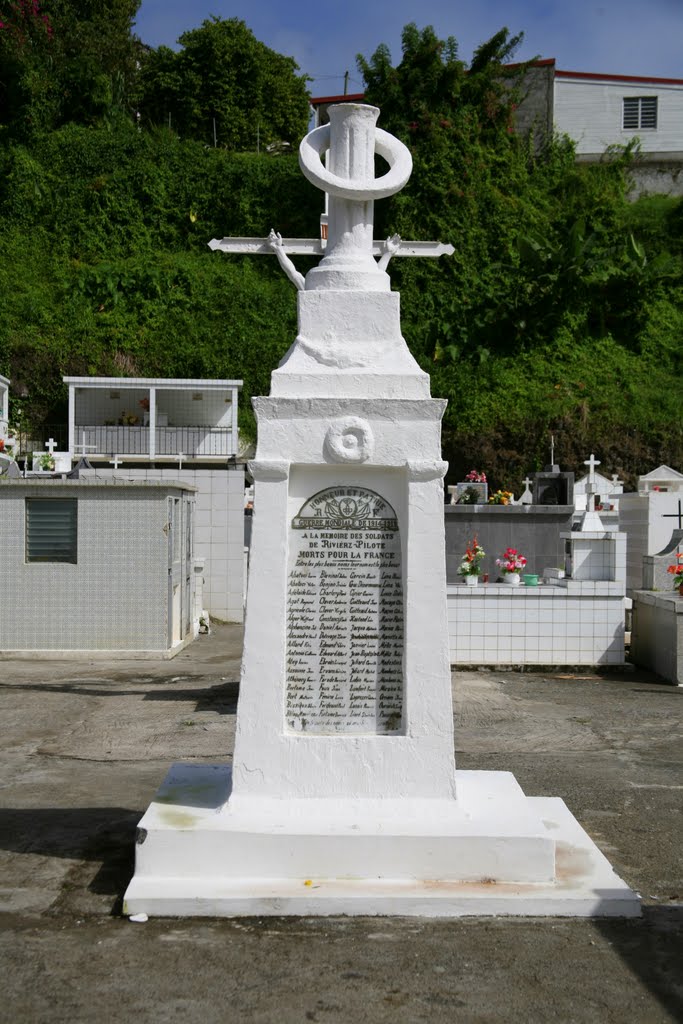 Cimetière, Rivière-Pilote, Martinique, France by Hans Sterkendries