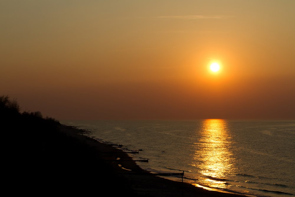 Baltic Coast Sunset by ThomasK.