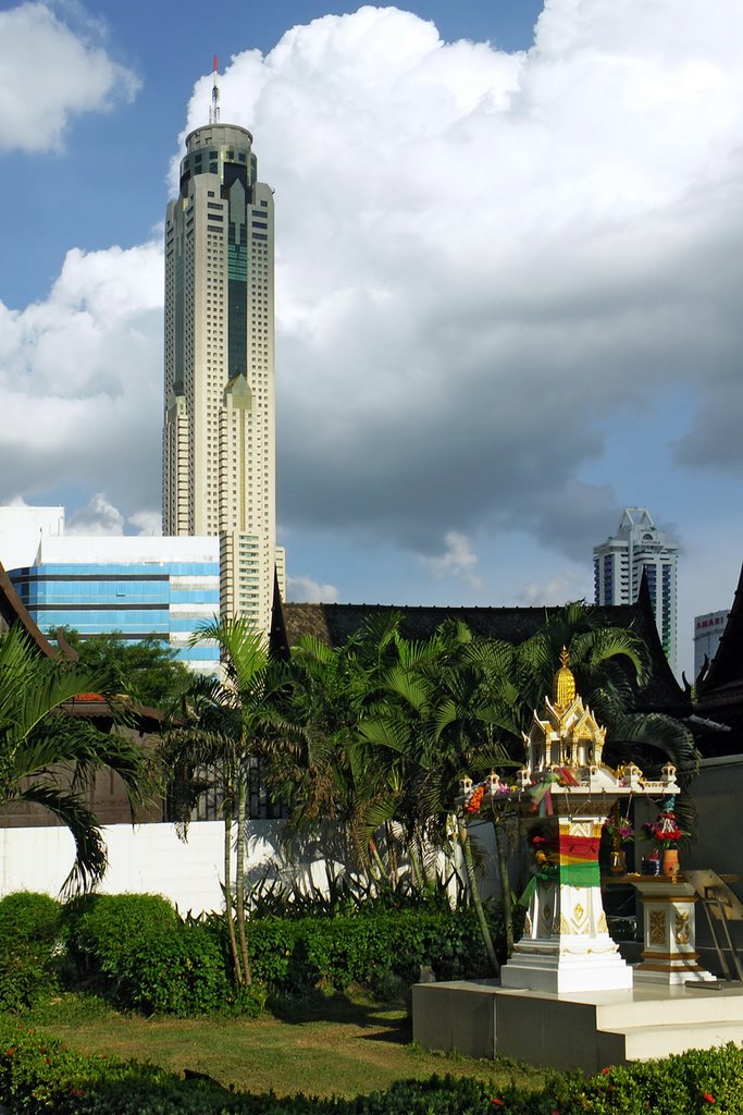 Bangkok's Towers - So Big & So Small by Aleksey Kotikov