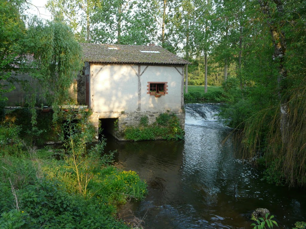 Saint Crespin sur Moine, ancien moulin Fromont by tofil44