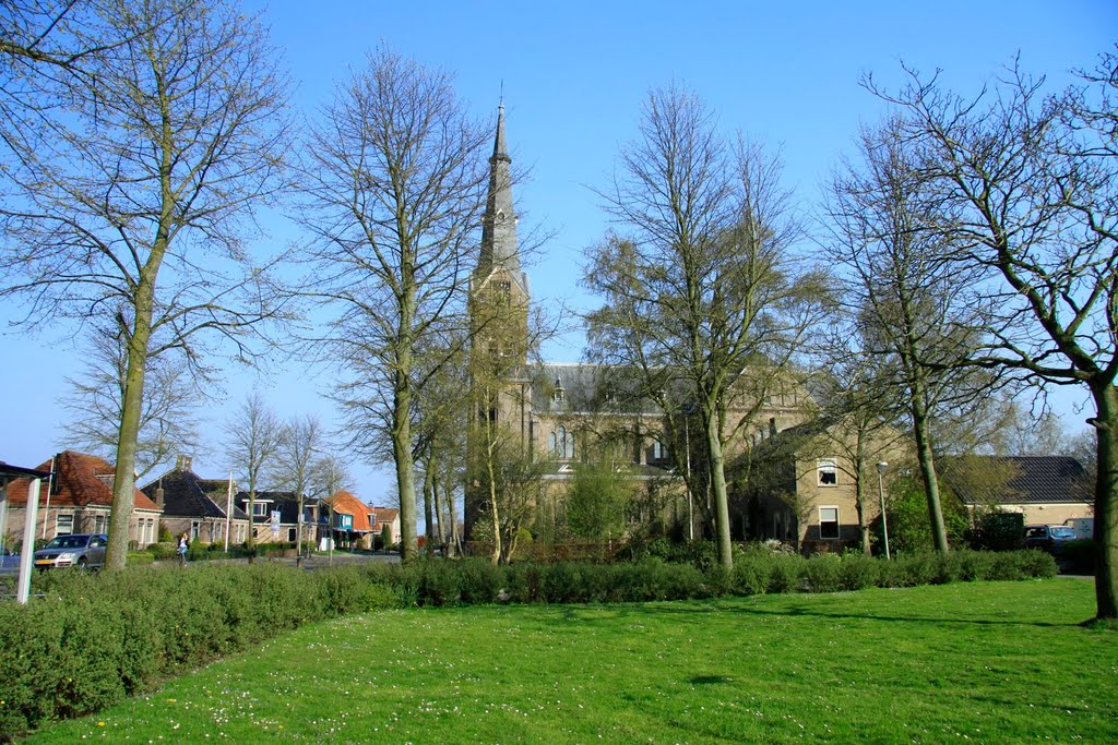 Kerk te Spanbroek. by watersnip