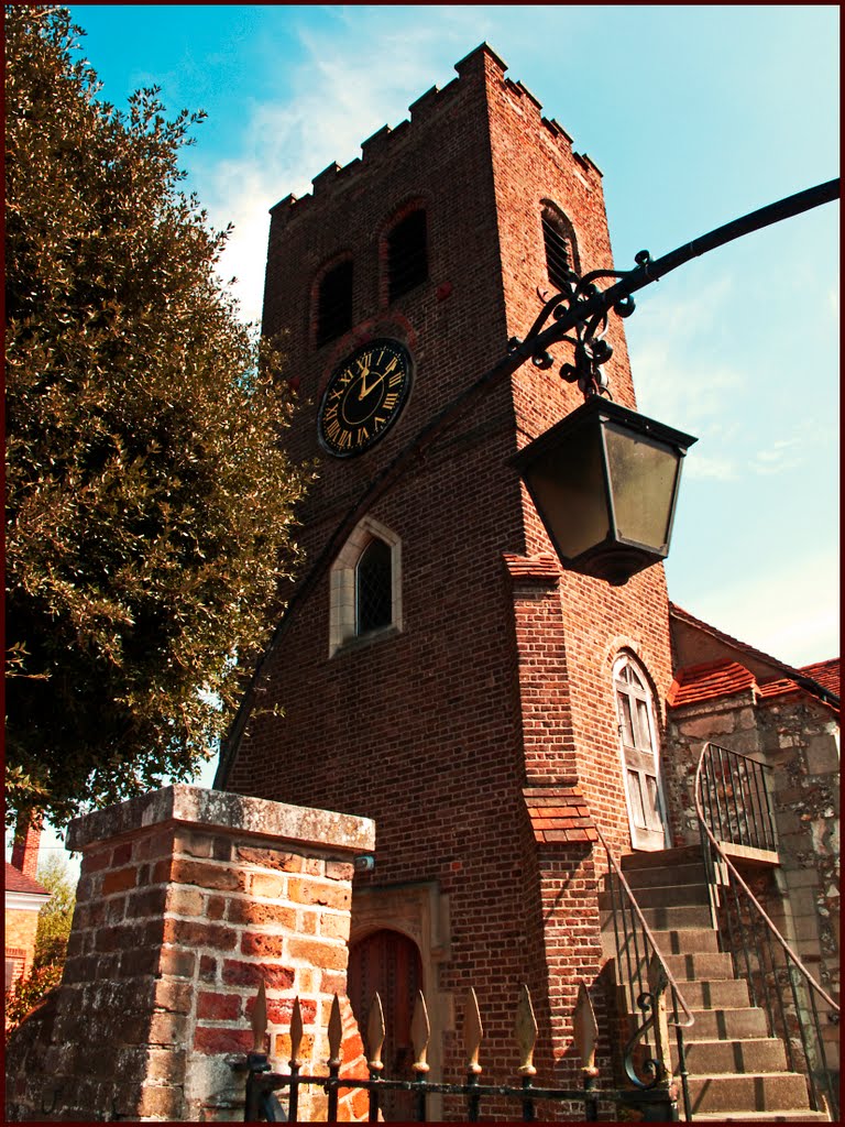 St Nicholas church, Shepperton. by brian01