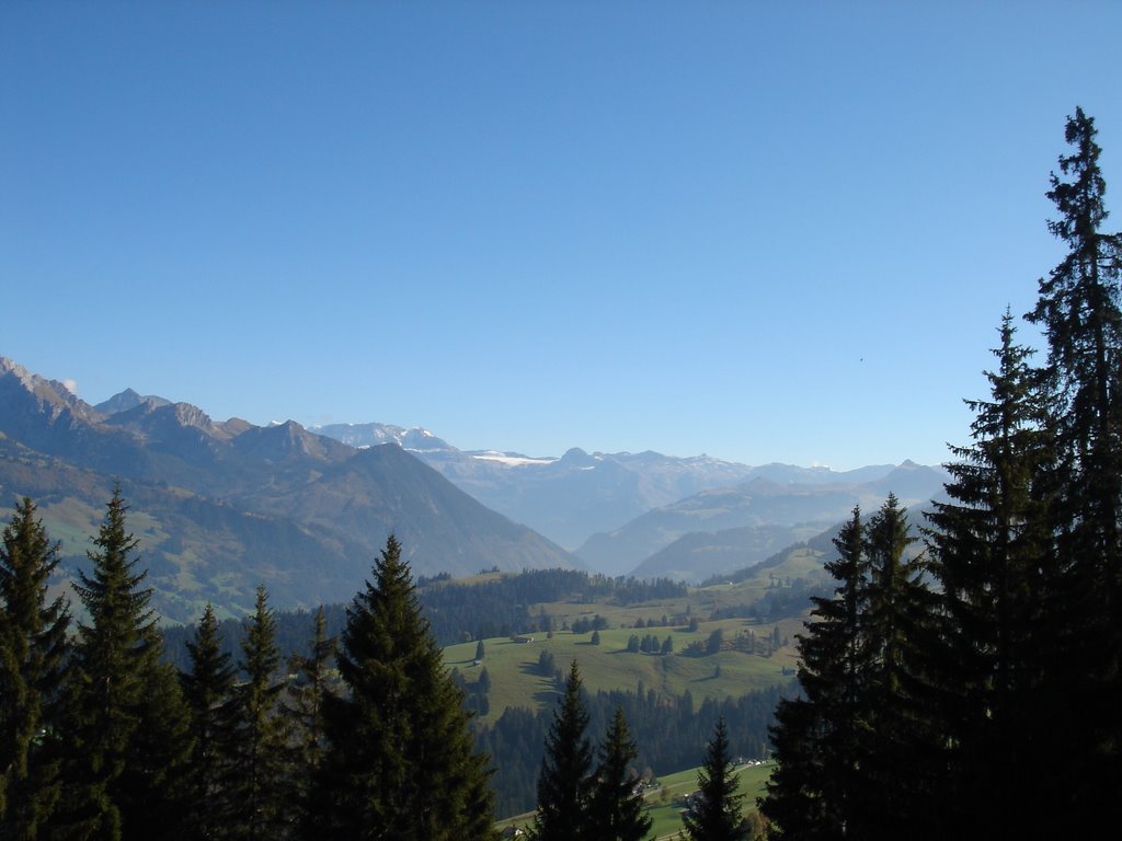 Jaunpass Blick ins Simmental by Karsten Schubert