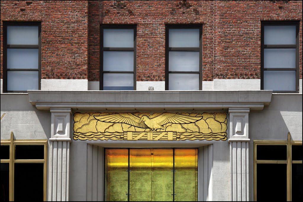 Entrance Frieze, Port Authority of New York (Historical) - 111 Eighth Avenue, NYC - April 2011 by LuciaM