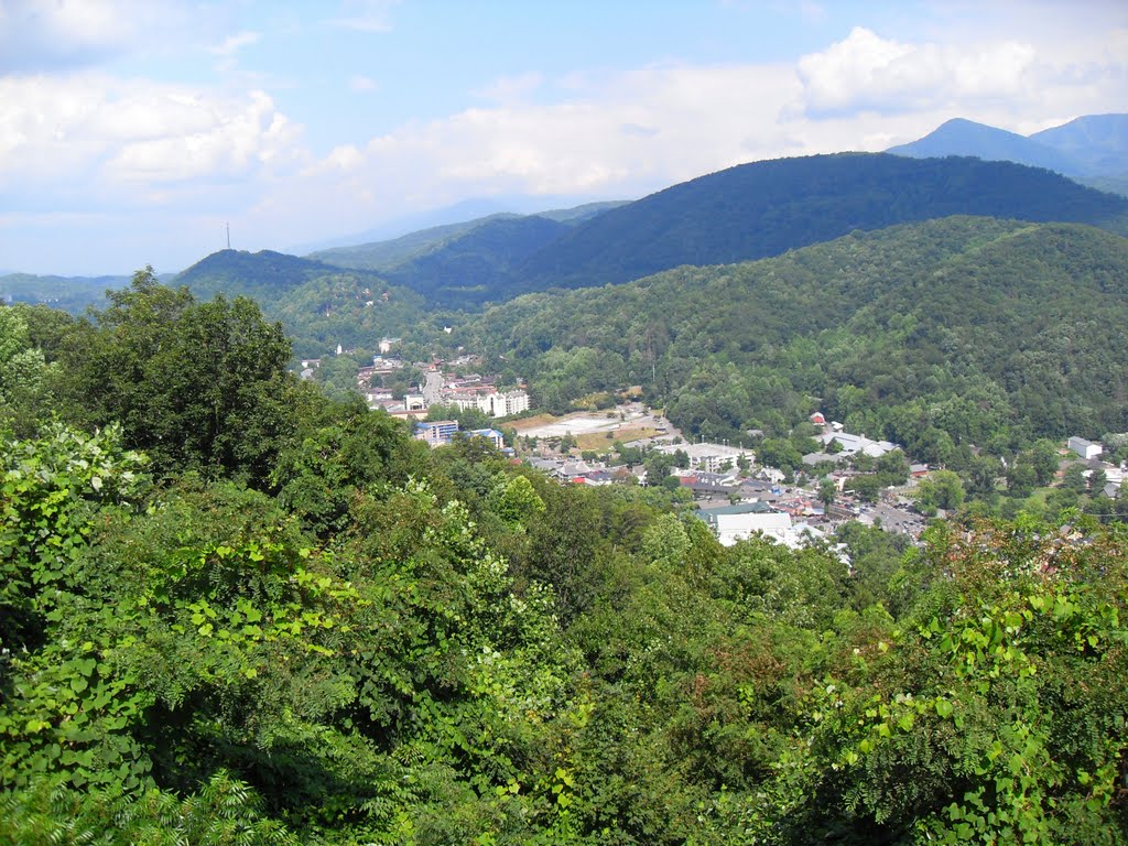 View Of Gatlinburg (Top Of Sky Lift, Gatlinburg, TN) by Juan234