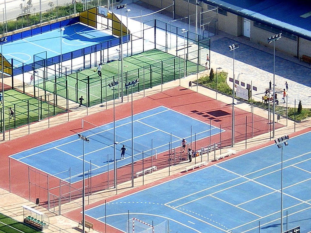 Canchas Deportes vista desde Mirador de Chiloeches by PEDROJGS