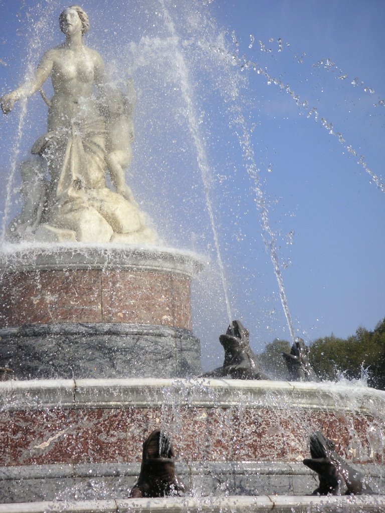 Herrenchiemsee Fountain Frogs by Peter Zeile