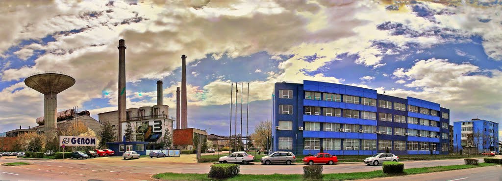 The blast furnaces of Glass factory-Fabrica de geamuri by Laurentiu Mitu