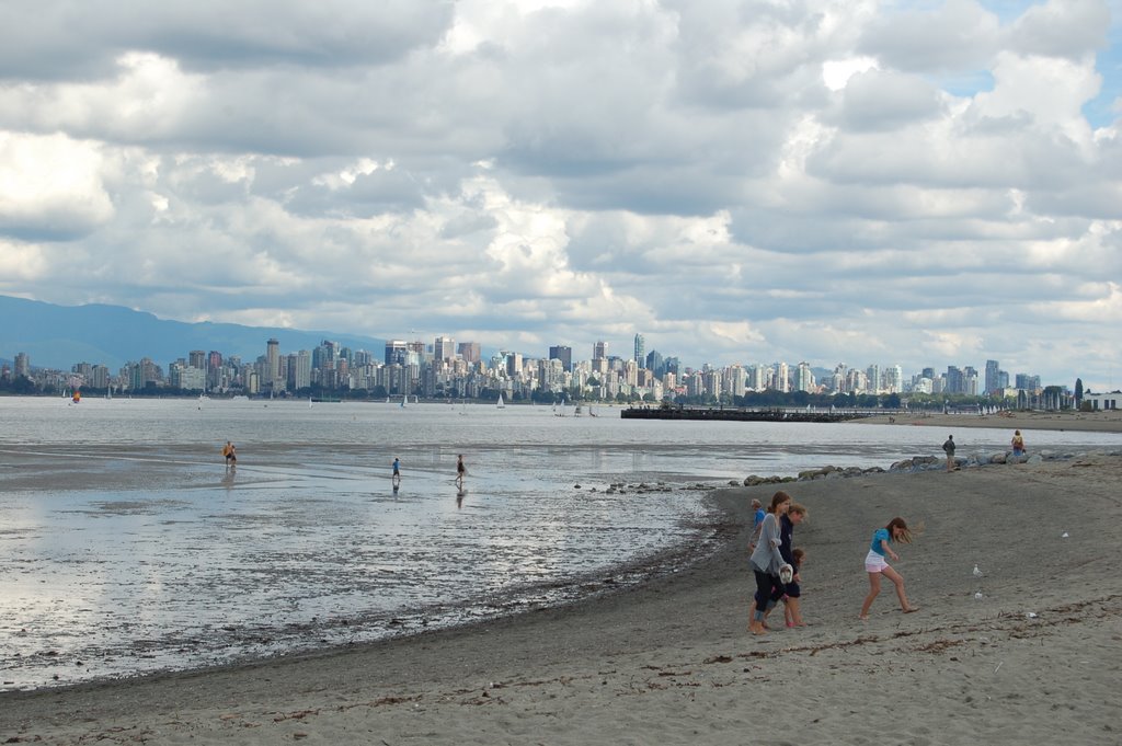 Vancouver from Spanish Banks by SeeKay