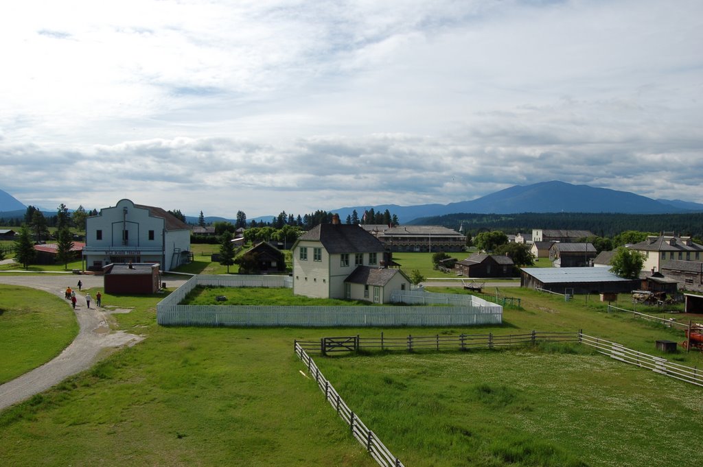 Fort Steele view from tower by SeeKay