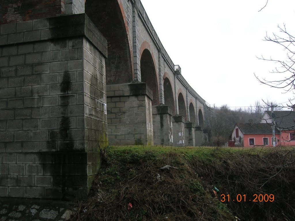 Viaduct feroviar in Oravita by raduconstantin