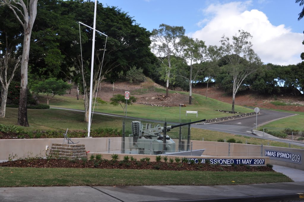 HMAS Ipswich Memorial by Laurie Moran