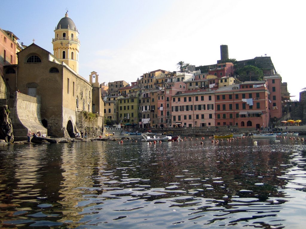 Vernazza Harbour by Elysium