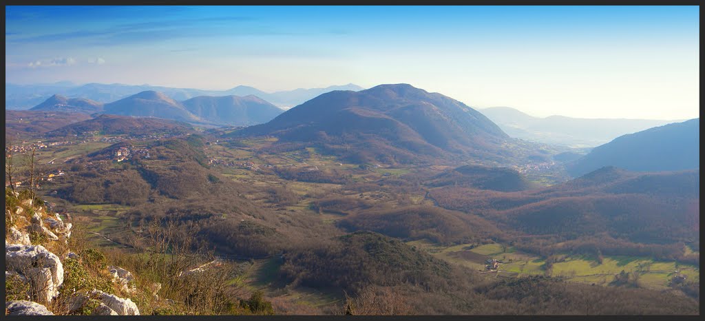 Panorama dal Monte S.Angelo - Liberi (CE) by Pino75