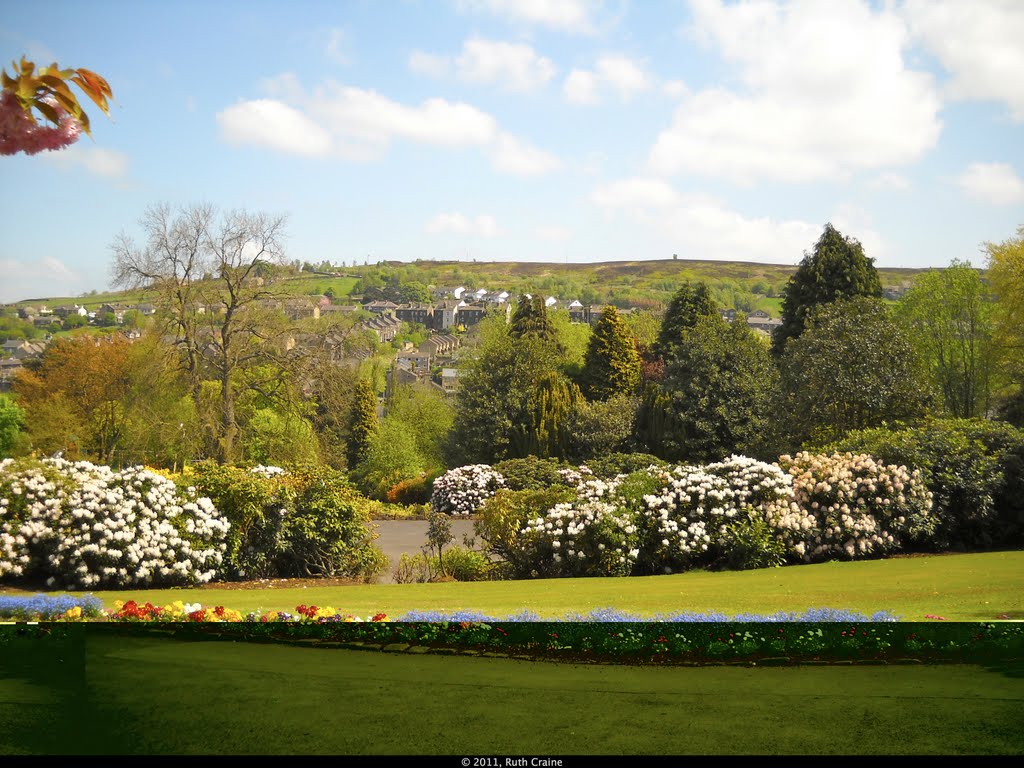 View over Central Park, Haworth. by rustyruth