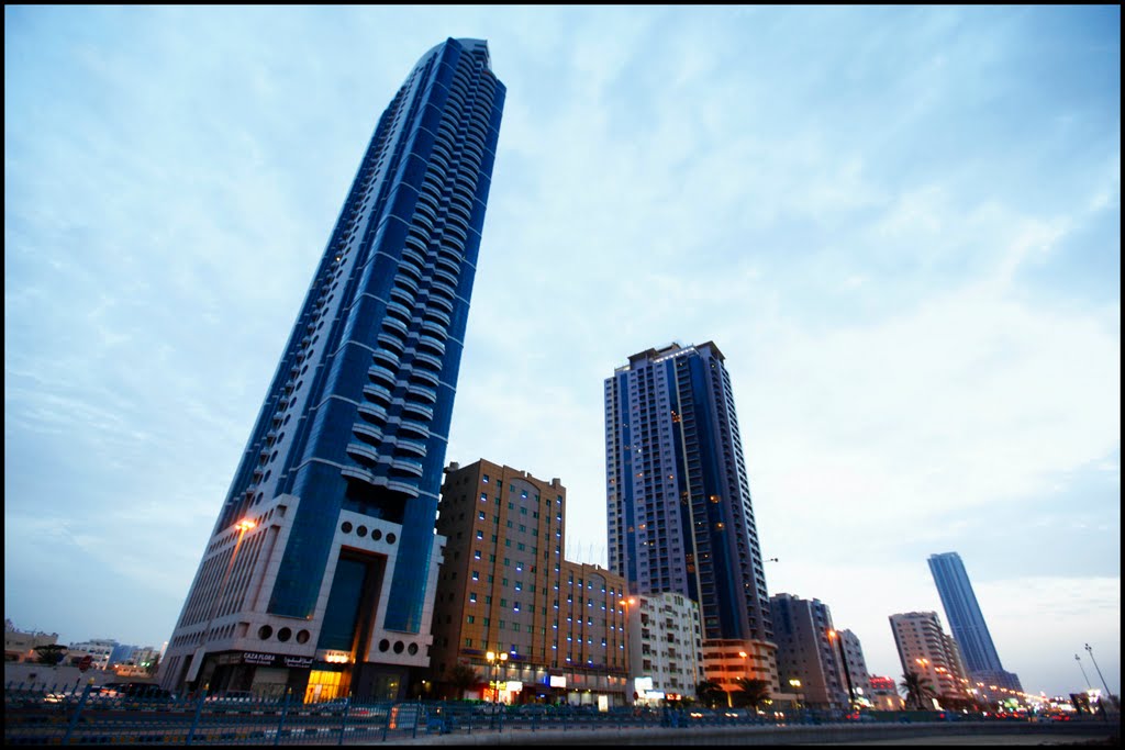 Ajman Corniche by Andrey Bogdanov