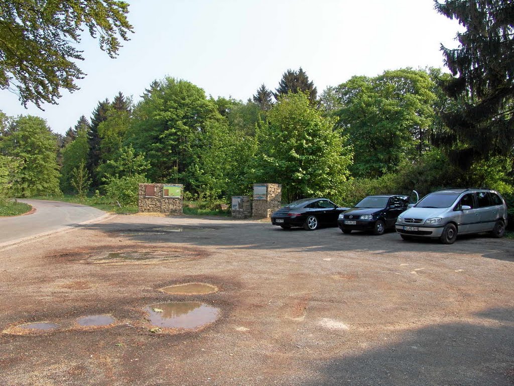 Parkplatz beim Berggasthaus Walter by barbatulissimus