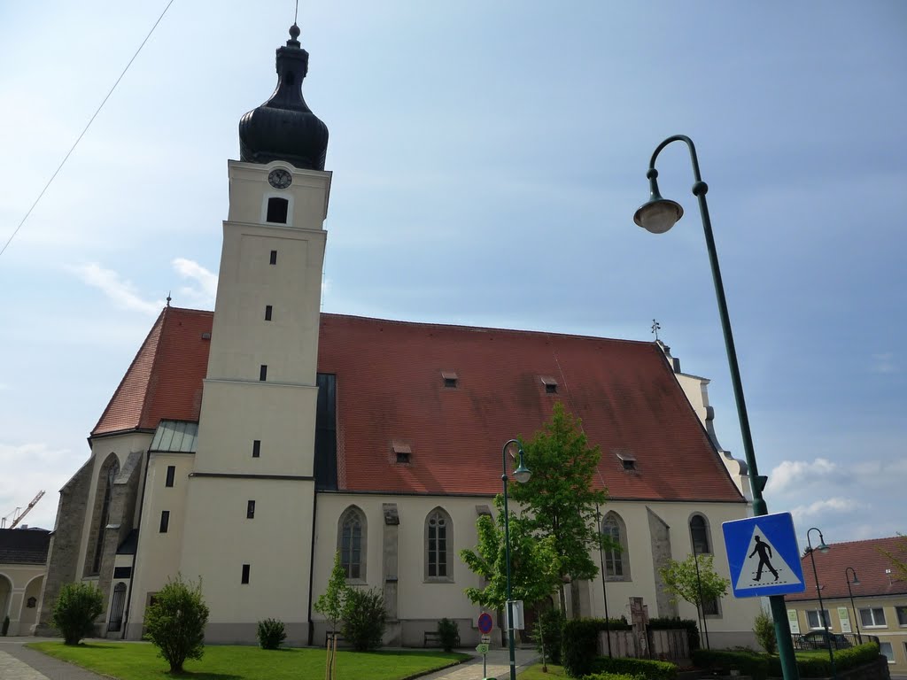 Das Ziel des Manker Wallfahrerweges: Kirche Maria Mank am grünen Anger by gt123456