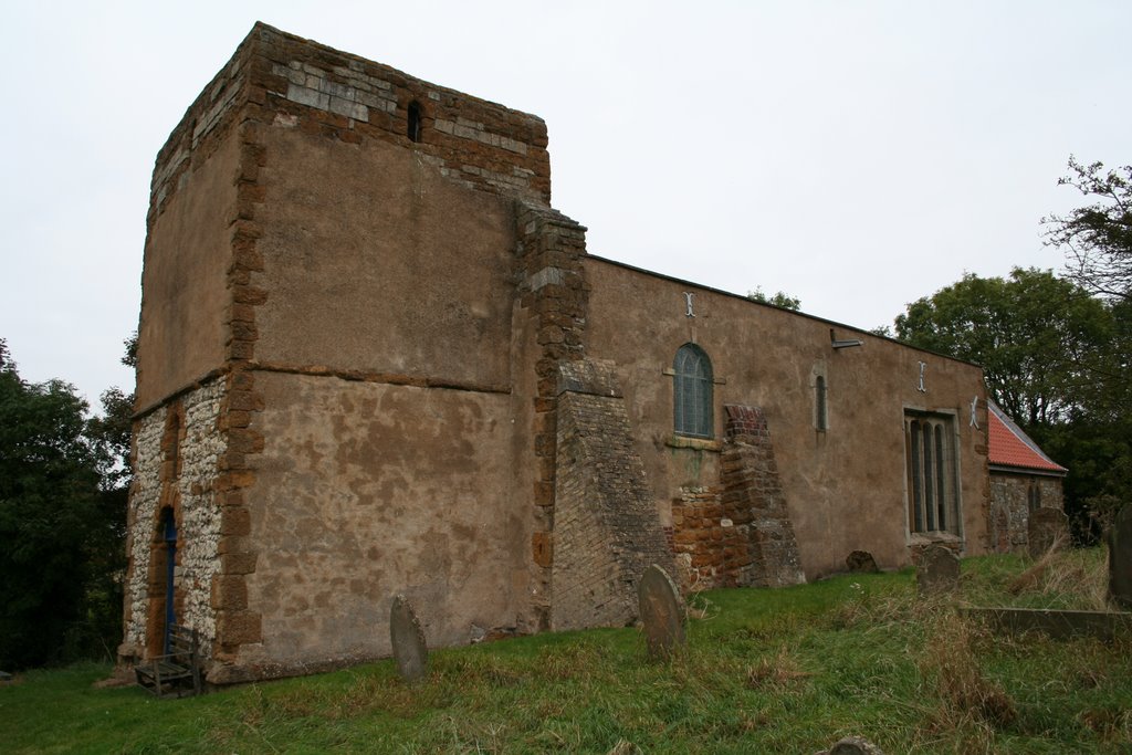 St.Mary's, The Old Church of Barnetby by Robert Stephens