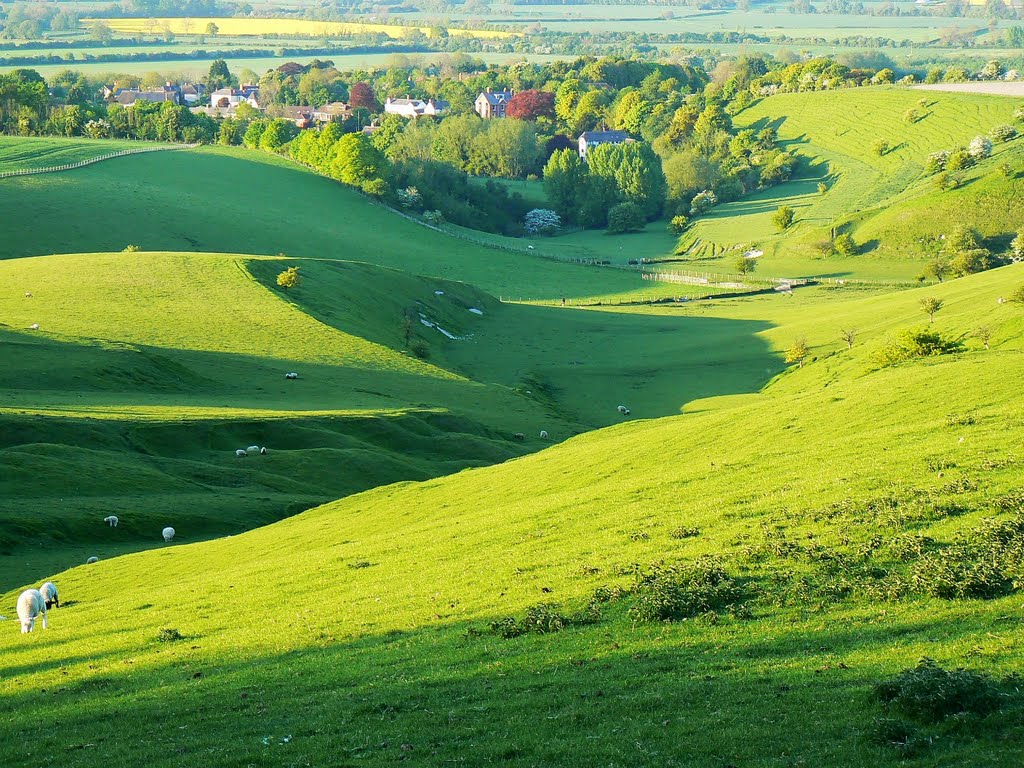 A look at a coombe south of Bishopstone, Swindon by Brian B16