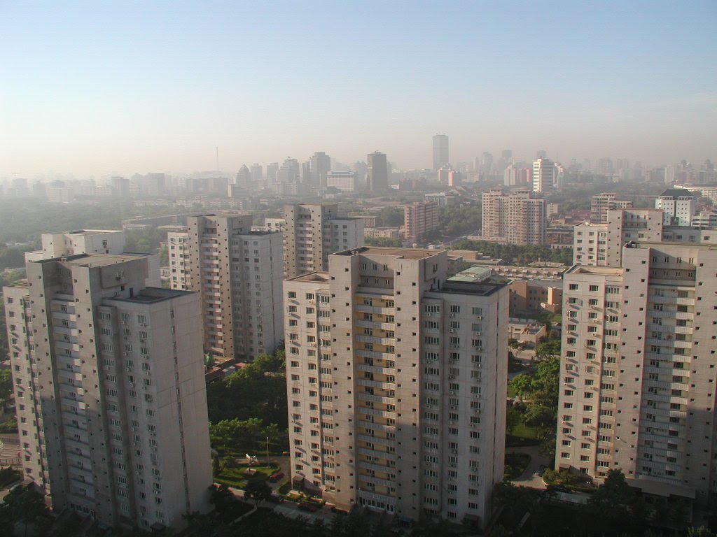 A viewed from the Yuyang Hotel in Beijing. by mikenashi