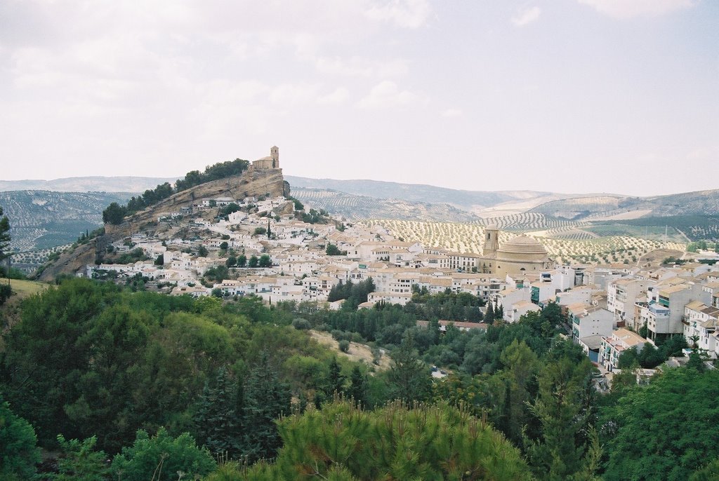 Montefrio from the south by Brian Burnett