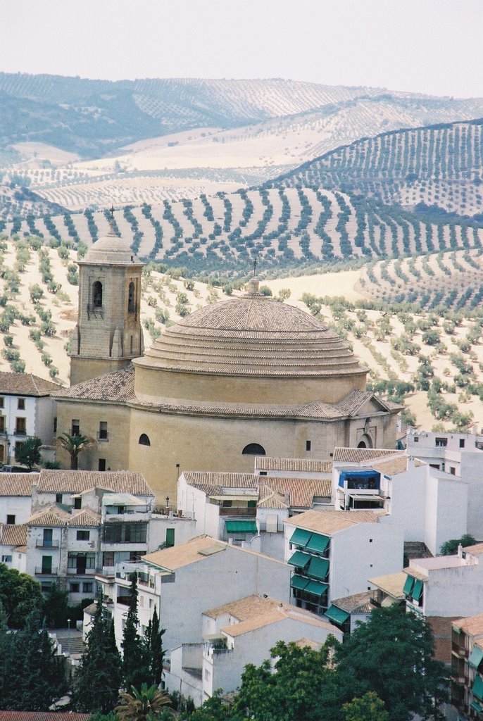 Iglesia de la Encarnación from the south by Brian Burnett