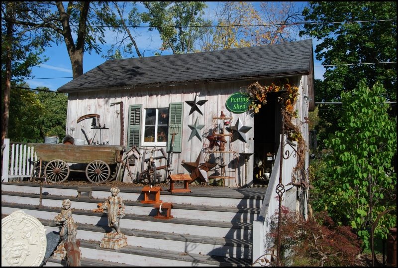 Lots of antiques & unique shops in Cedarburg Wisconsin by krgarrett