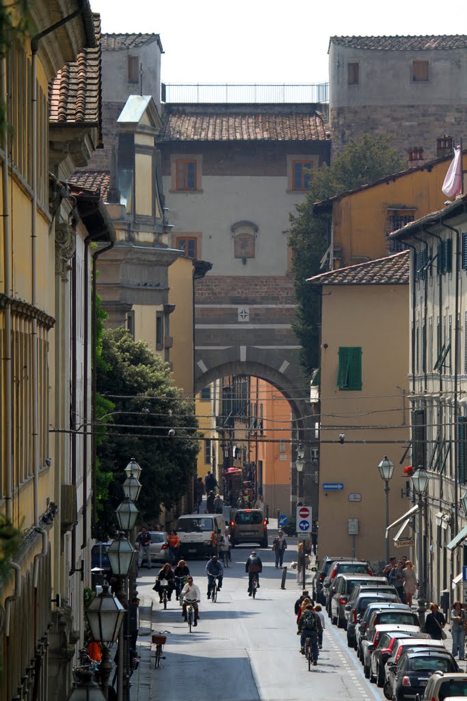 Porta dei Santi Gervasio e Protasio (1198-1265) by Carlo Pelagalli