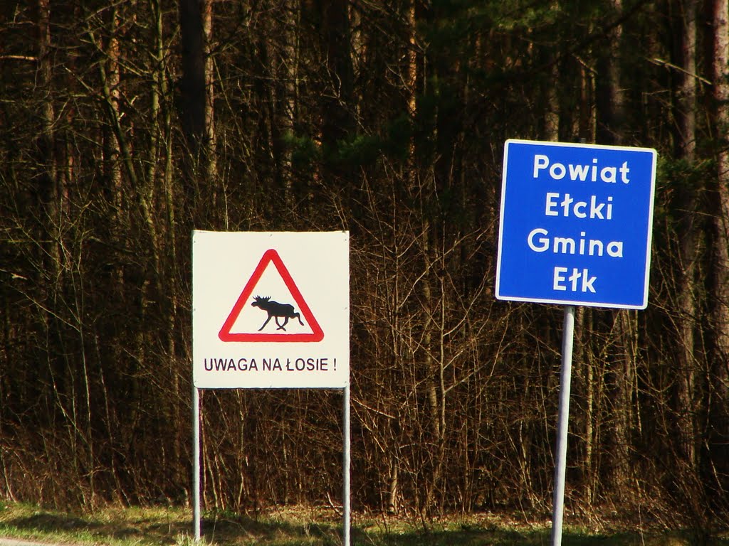 Granica gminy Ełk by agnies