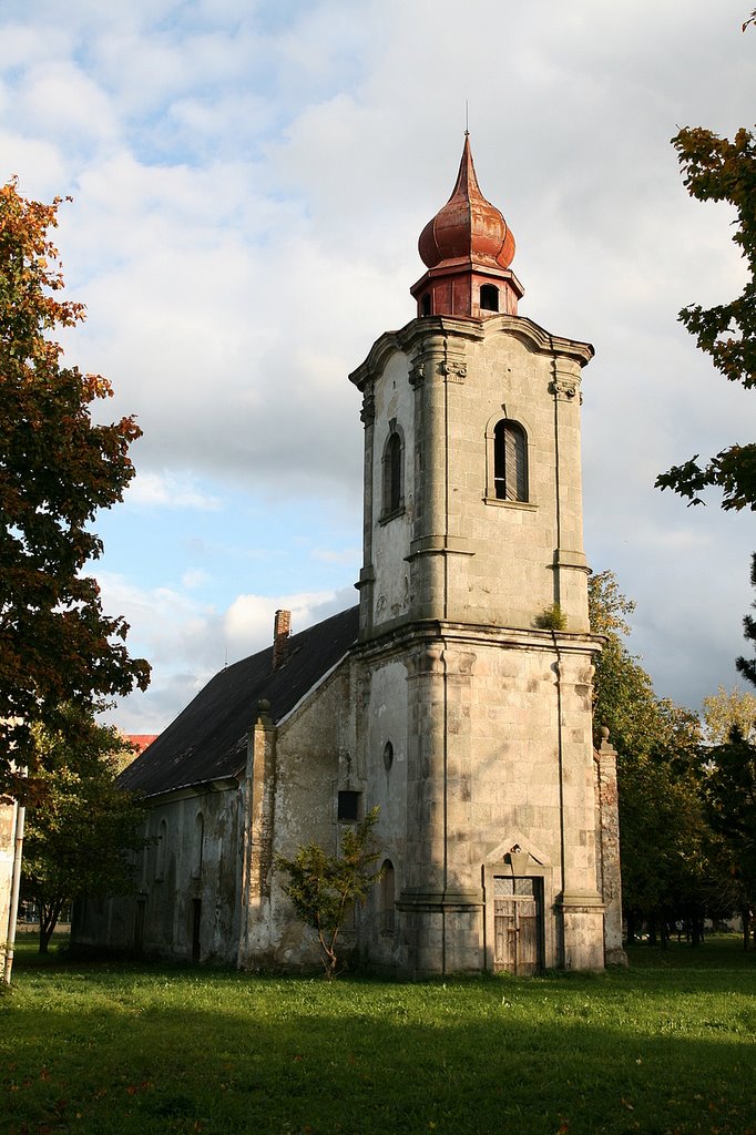 Church in Nova Ves by Vojta Srejber