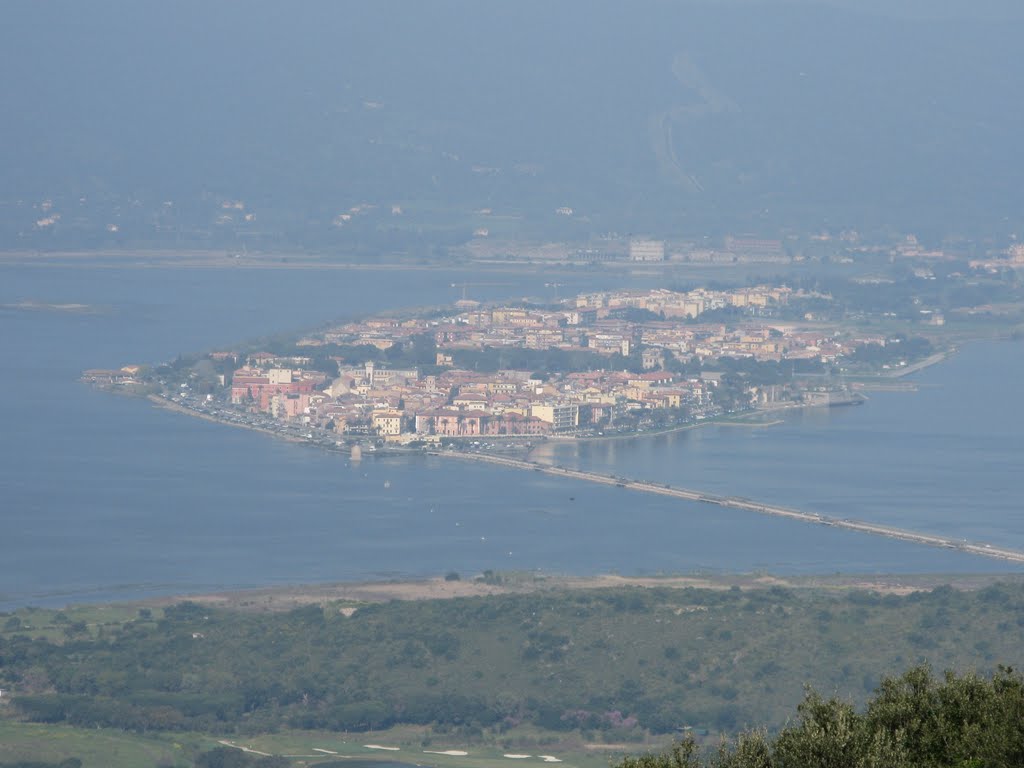 Orbetello seen from Convento Padri Passionisti by Noxo