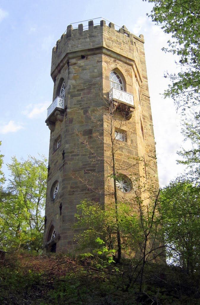 Wartturm im Schlosspark Wilhelmsthal by willytown