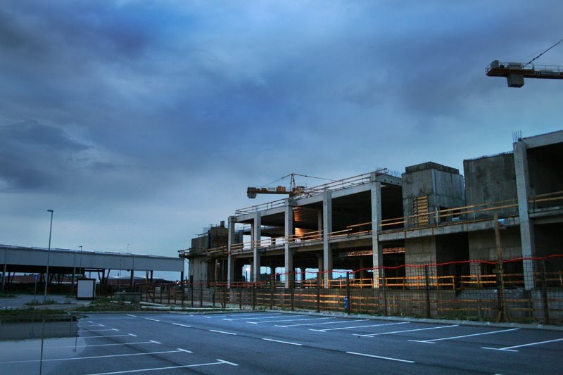 Shopping center construction site - "City Center East" by -alex