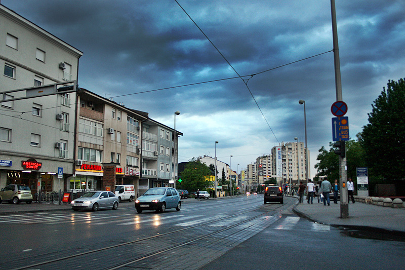 Dankovečka/Avenija Dubrava - view to the west by -alex