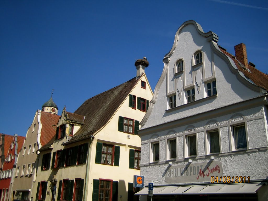 Main Street in Öttingen by Karl Kunkel