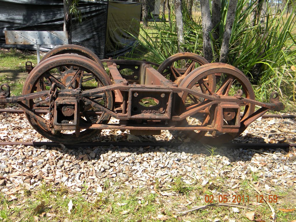 Circa 1896 Bogies from a Rail Wagon Adelaide River NT by Lobster1