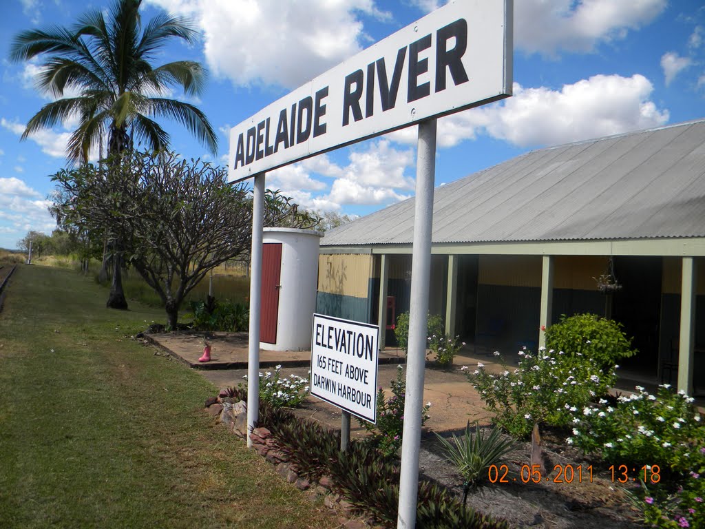 Historic Railway Station Adelaide River NT by Lobster1