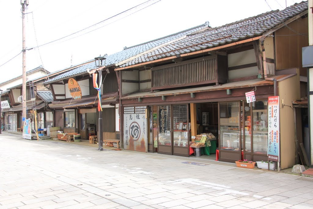 朝日屋と山元醤油 by Yutaka Kanzaki