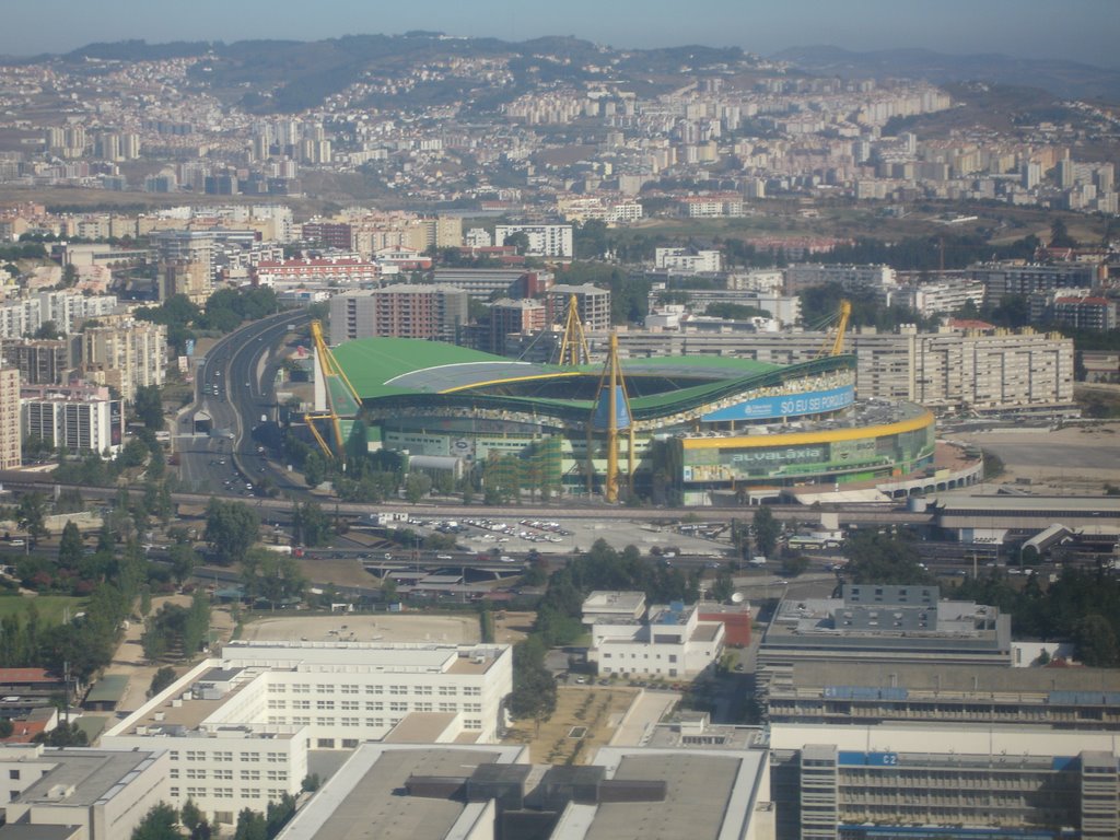 Lisboa by plane 4 Sporting CP by JOTADE