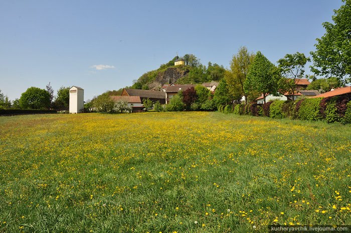 Basaltkegel Parkstein von Osten her gesehen by missoni