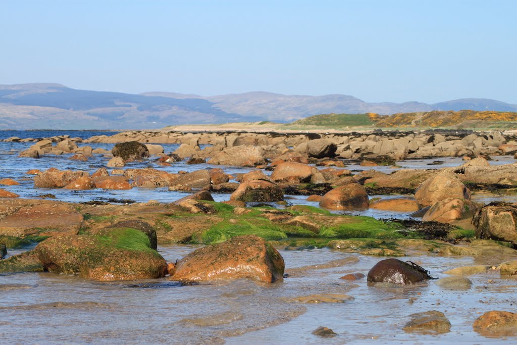 Along the Shore towards Blackwaterfoot by Frank Macpherson