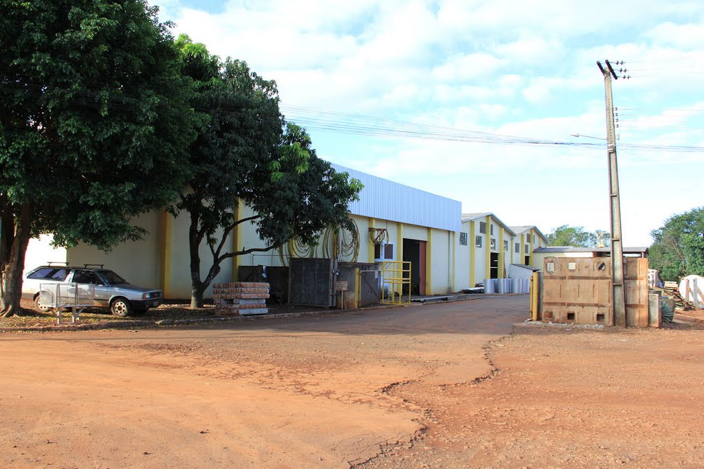 EBS, Fábrica de Equipamentos para Indústria de Amido em Quatro Pontes, PR. by Ricardo Mercadante