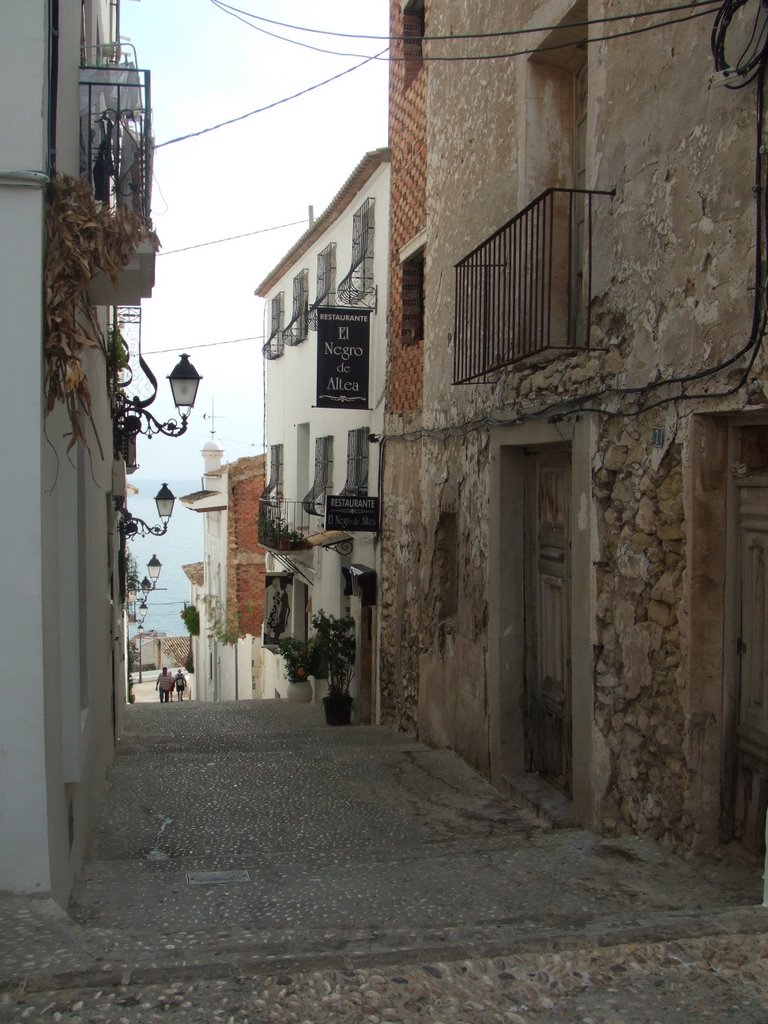 Carrer Santa Barbara, Altea by Ken Furuheim