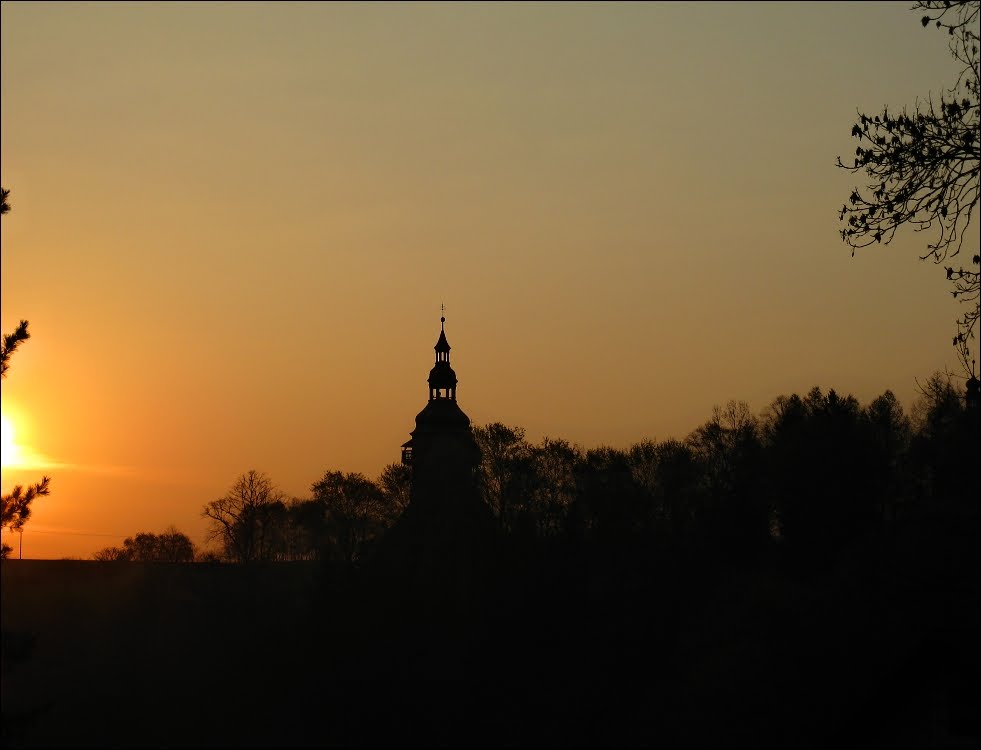 Svítání,kostel sv. Jiří by Radim Provazník