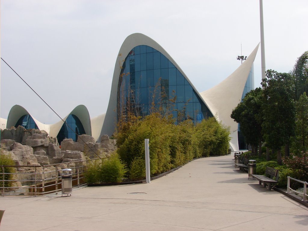 Edificio del Oceanográfico by Adolfo Garcia