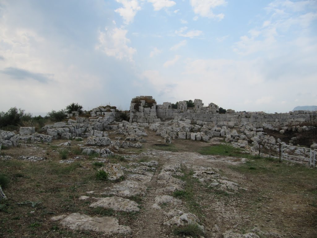 Ruins of the Castello Eurialo by Willem Nabuurs