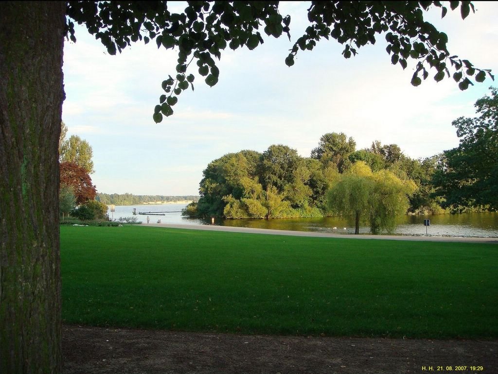 Der Blick auf die Insel Imchen. by H. Hönow