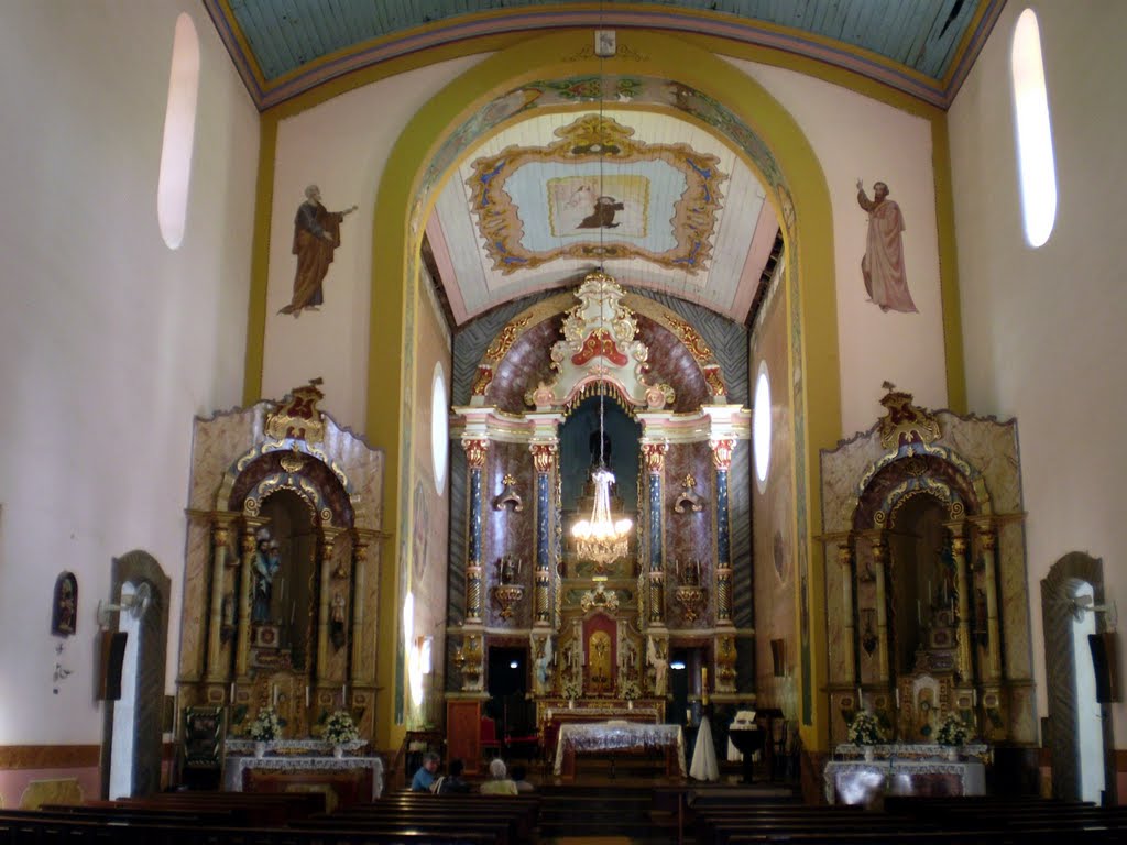 Interior da Igreja Matriz de São Bento.Itapecerica.MG by paulosalatiel