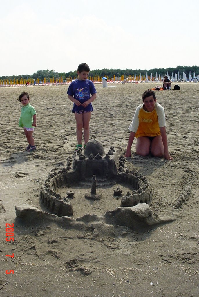 Lido di Spina - Sand Sculpture - San Pietro by Bonnie Kids